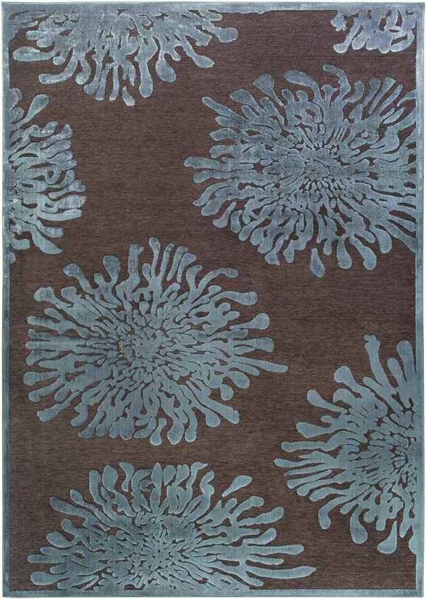 Broxton Cottage Mushroom/Teal Area Rug