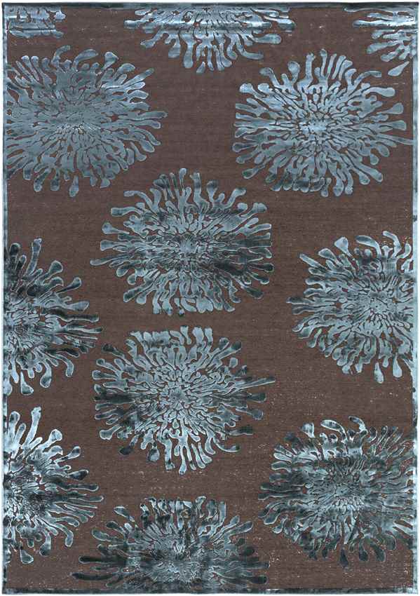 Broxton Cottage Mushroom/Teal Area Rug