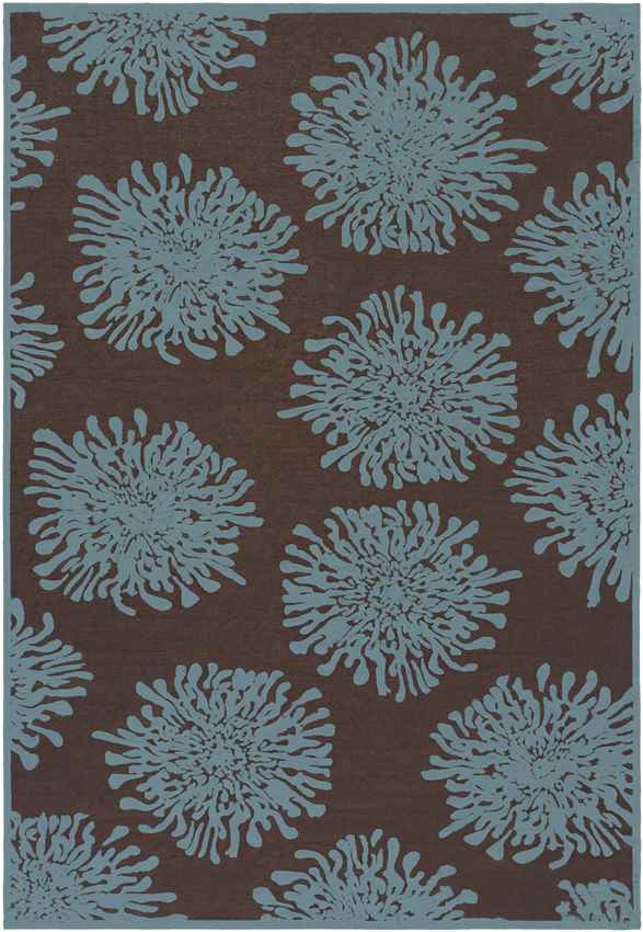 Broxton Cottage Mushroom/Teal Area Rug