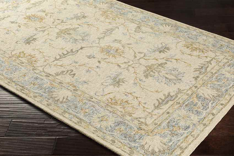 Odo Traditional Light Gray Area Rug