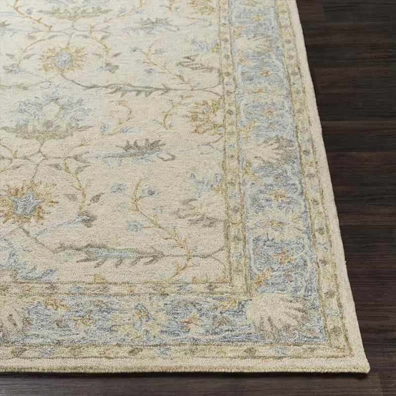 Odo Traditional Light Gray Area Rug