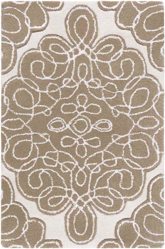 Wolbert Cottage Medium Brown Area Rug