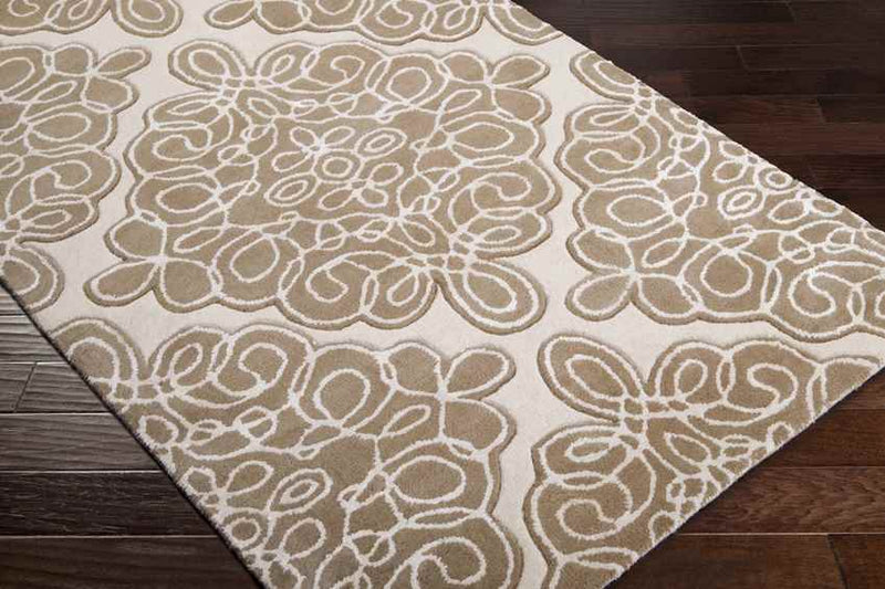 Wolbert Cottage Medium Brown Area Rug