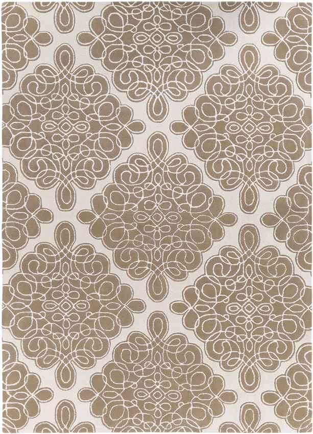 Wolbert Cottage Medium Brown Area Rug