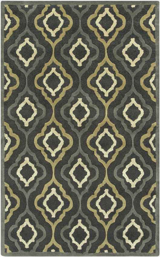 Camp Modern Midnight Green Area Rug