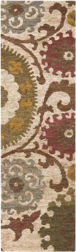 Carthage Global Beige/Green/Blue Area Rug