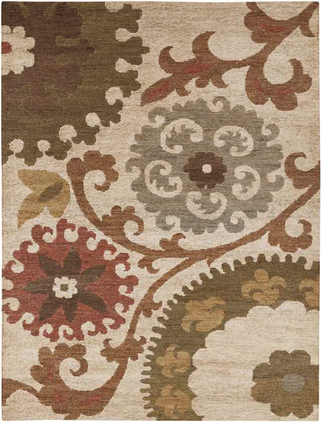 Carthage Global Beige/Green/Blue Area Rug