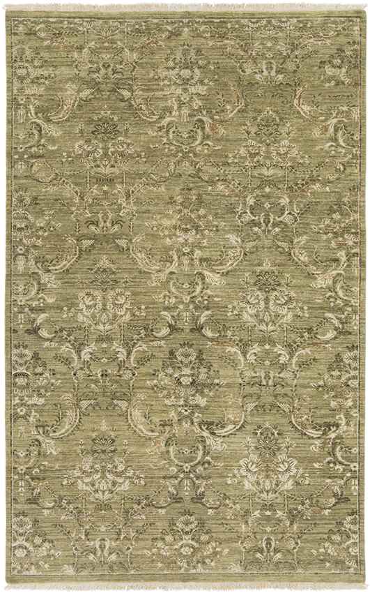 Cedarbluff Traditional Olive Area Rug