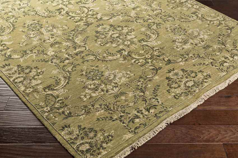 Cedarbluff Traditional Olive Area Rug