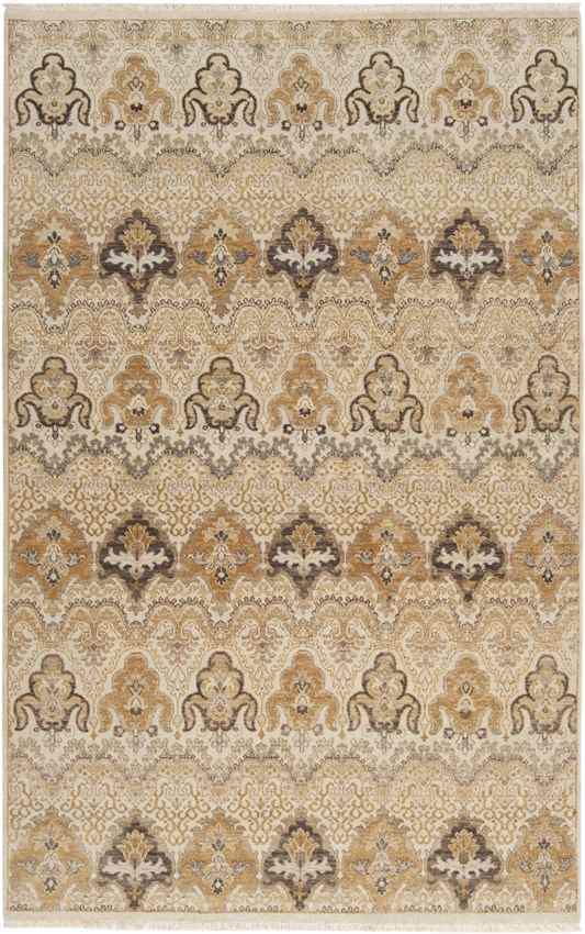 Sigourney Traditional Gray/Cream Area Rug