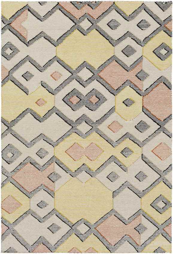 Clarksville Modern Burnt Orange Area Rug