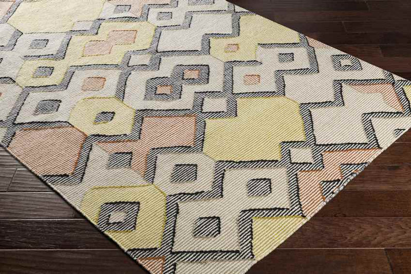 Clarksville Modern Burnt Orange Area Rug