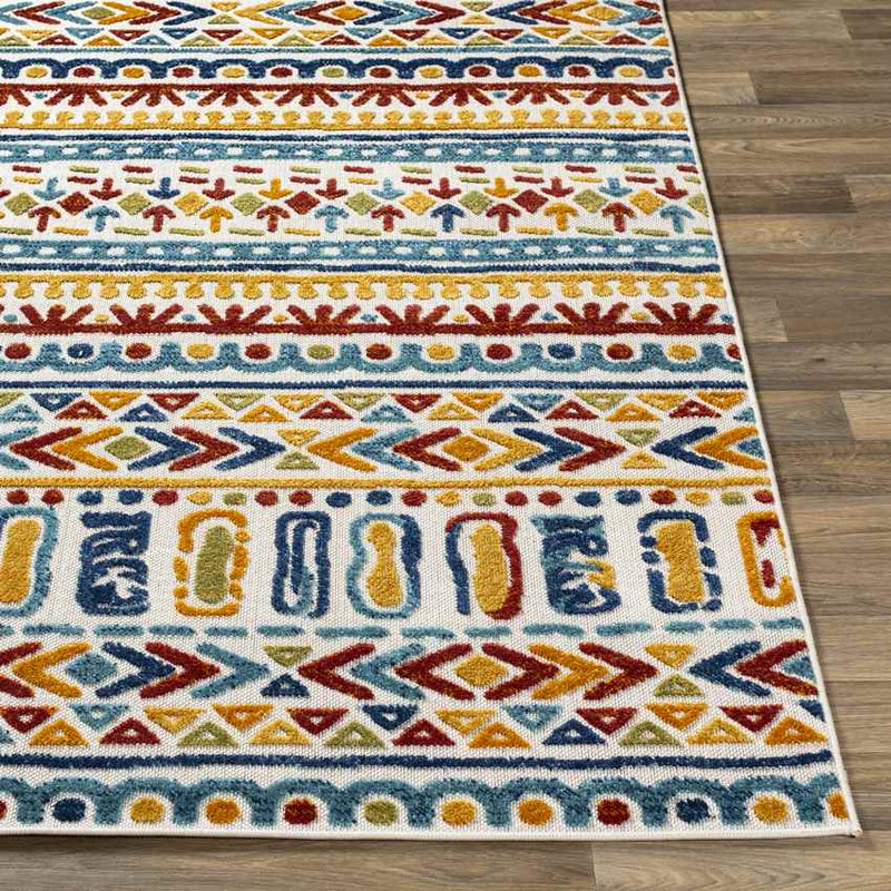 Ross Global Aqua Area Rug