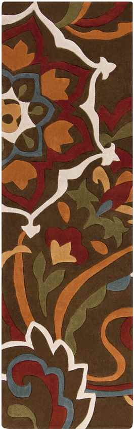 Lynn Lake Global Dark Brown Area Rug