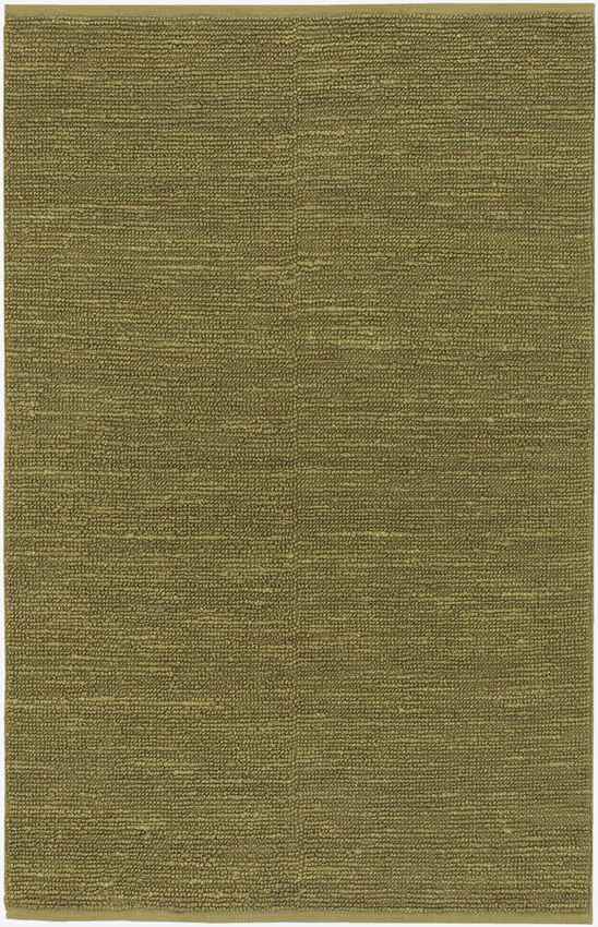 Prato Cottage Olive Green Area Rug