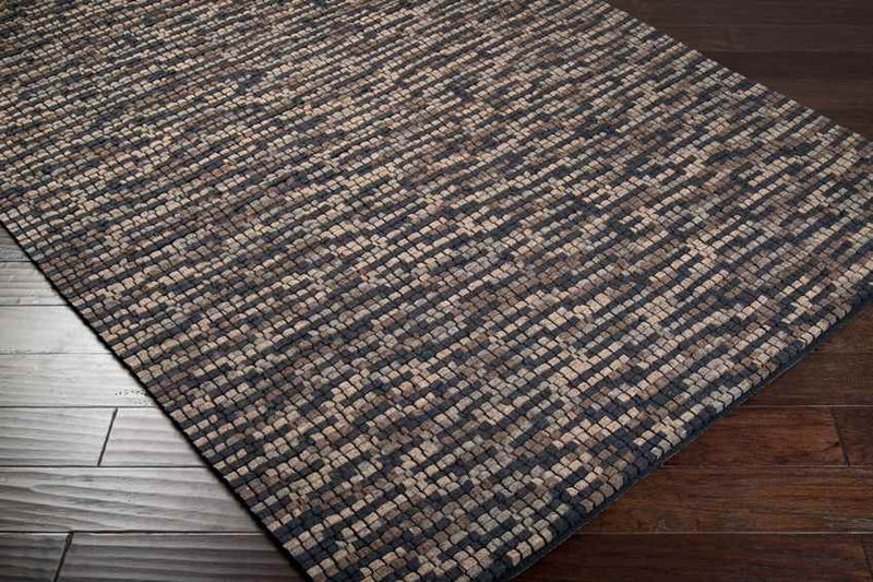 Columbiana Modern Black/Gray Area Rug