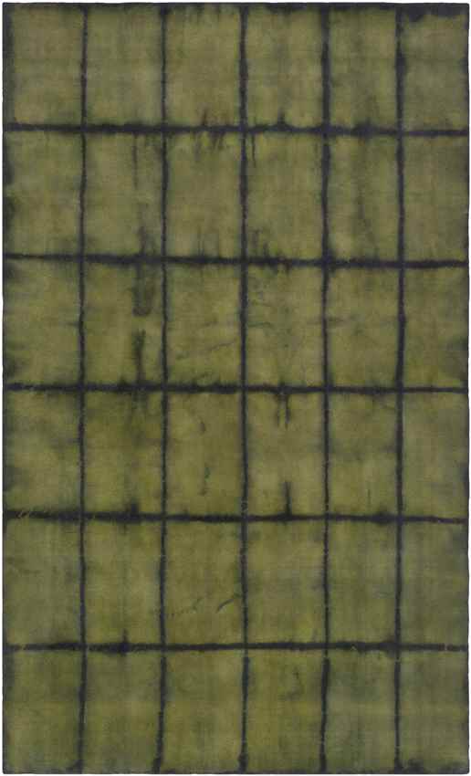 Conway Modern Green/Black Area Rug