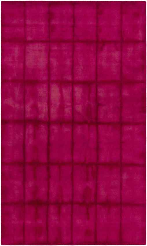 Conway Modern Bright Pink/Burgundy Area Rug