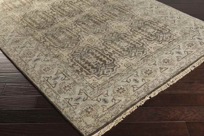 Cortez Traditional Charcoal Area Rug