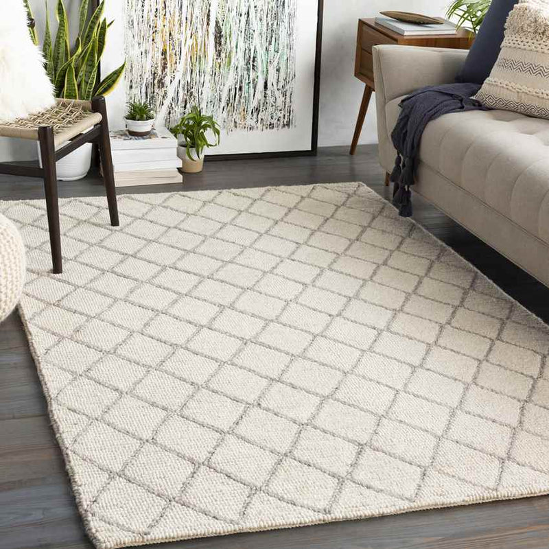 Severin Modern Cream Area Rug