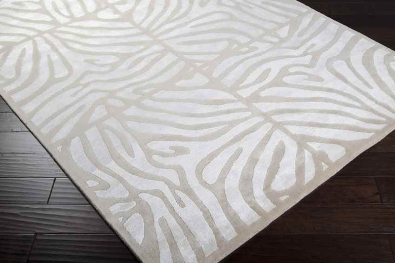 Cupertino Modern Cream/Khaki Area Rug