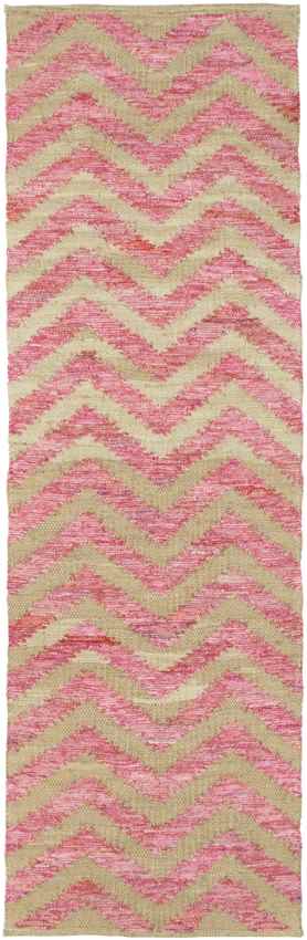 Dahlonega Modern Beige/Carnation Area Rug