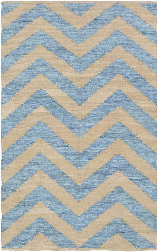 Dahlonega Modern Denim Area Rug