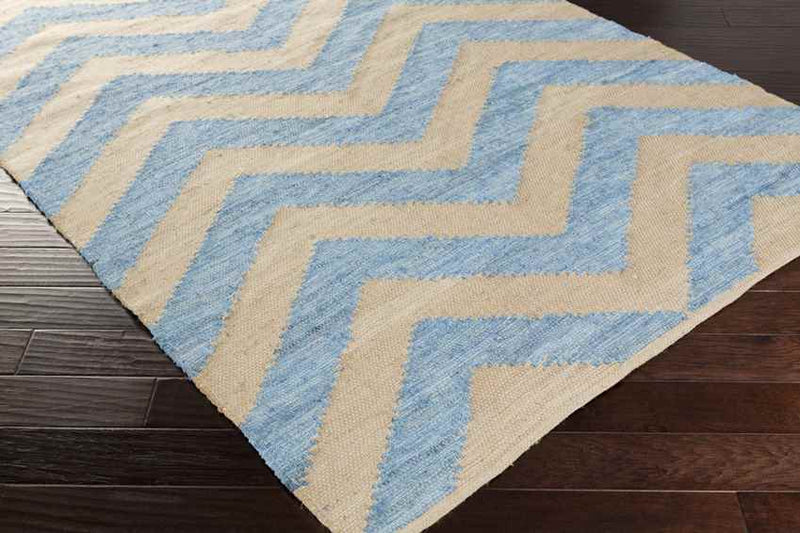 Dahlonega Modern Denim Area Rug