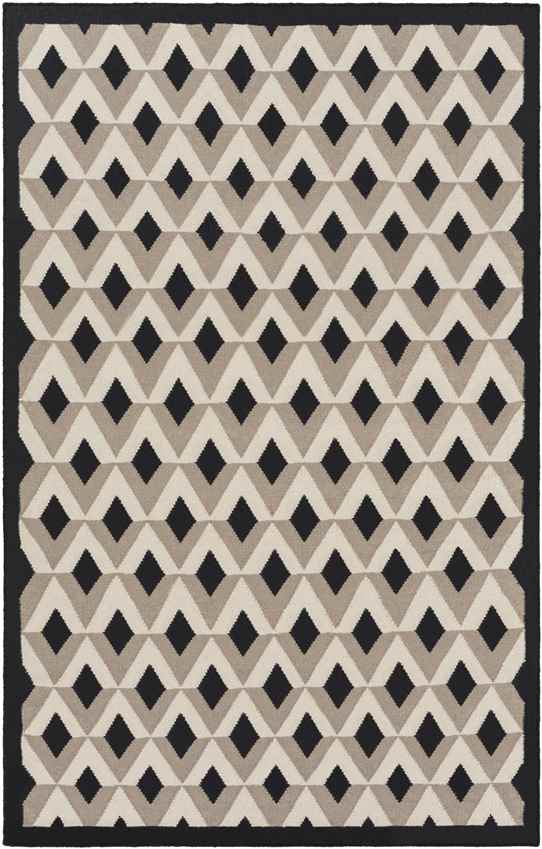 Dayton Modern Taupe/White Area Rug