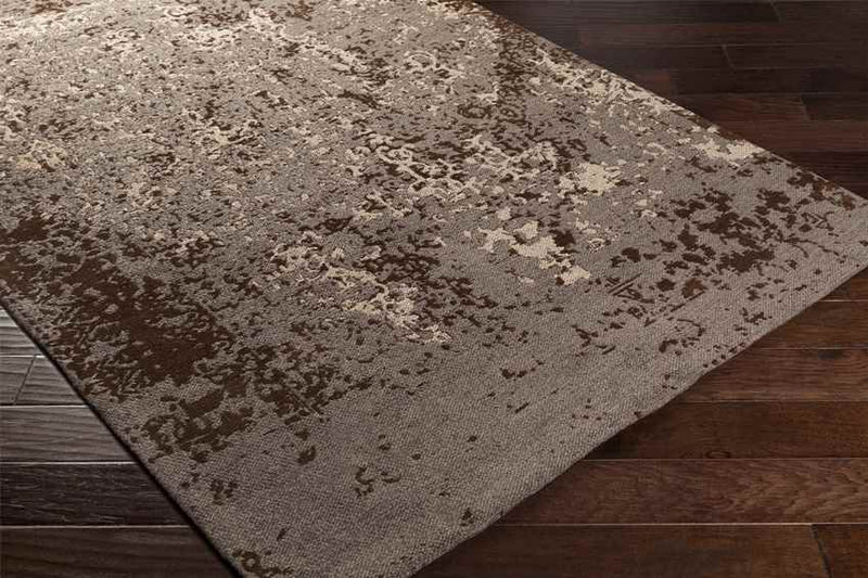 Coalville Modern Brown Area Rug