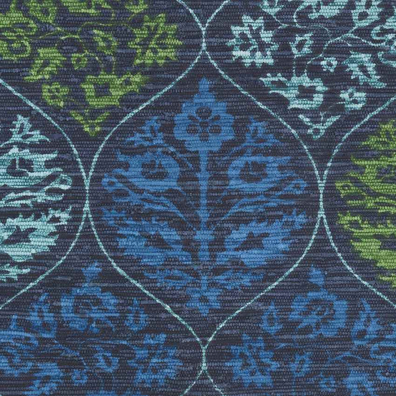 Dermott Cottage Blue Area Rug