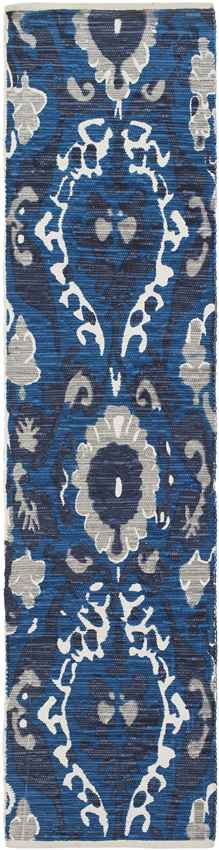 Humboldt Global Dark Blue/Charcoal Area Rug