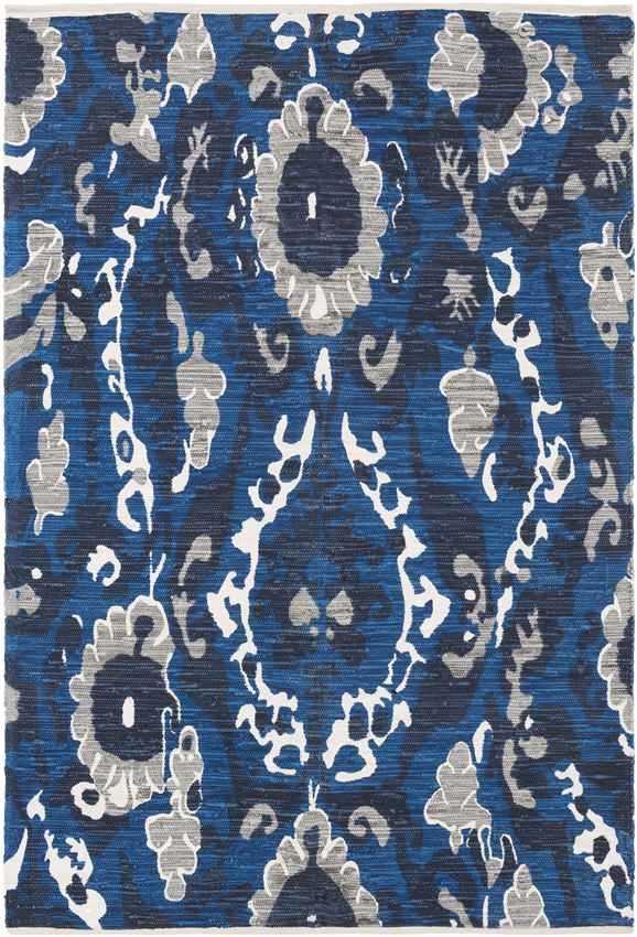 Humboldt Global Dark Blue/Charcoal Area Rug