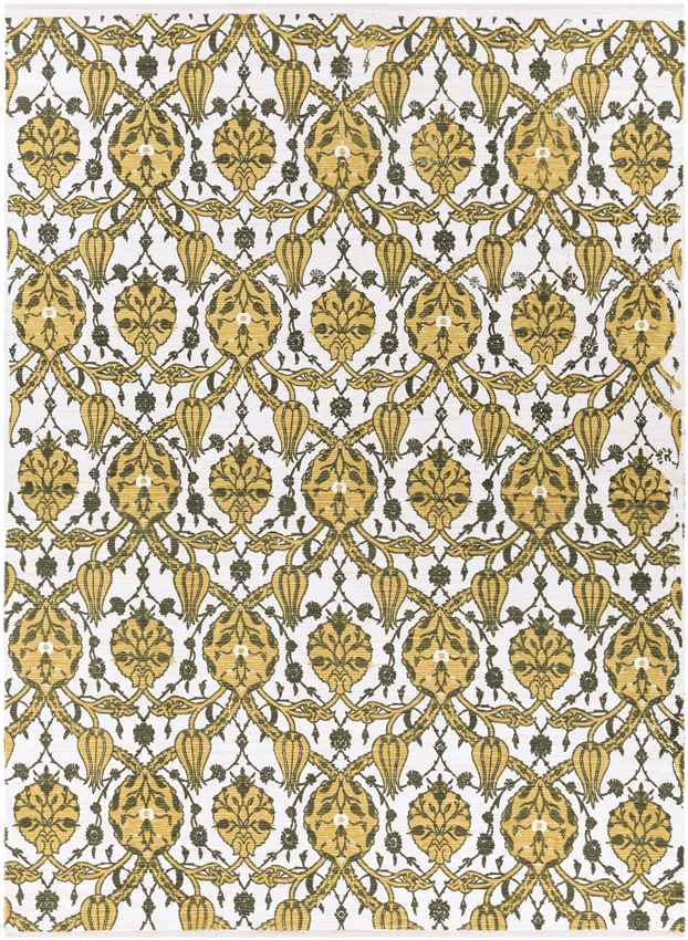 DeWitt Global Yellow/Gray Area Rug