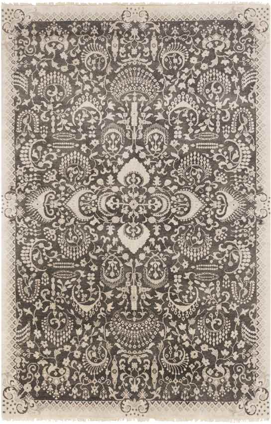 Dillingham Traditional Ink/Cream Area Rug