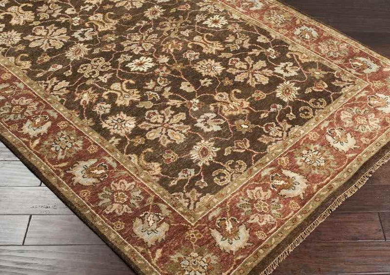 Doral Traditional Gray/Brown Area Rug