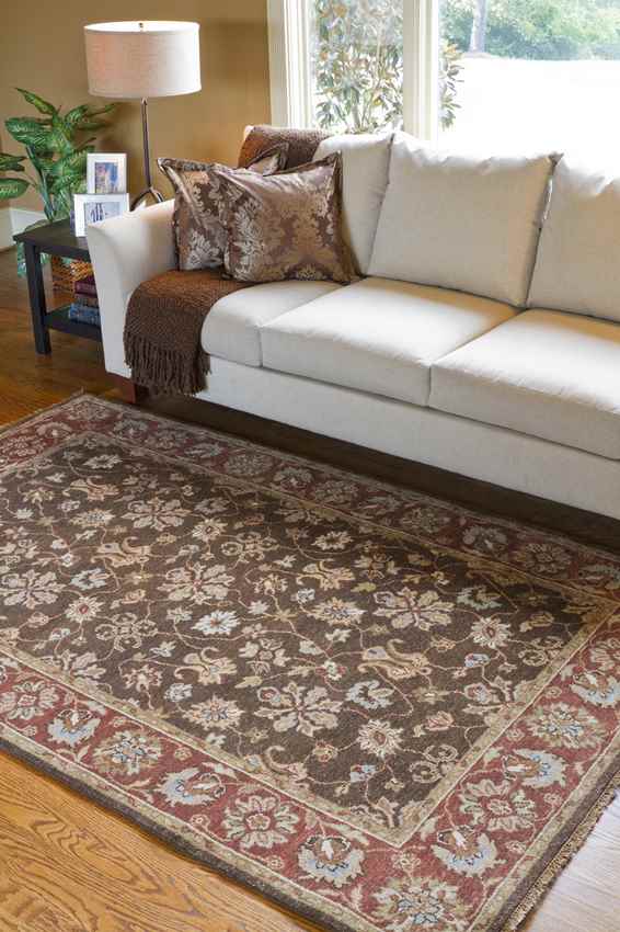 Doral Traditional Gray/Brown Area Rug