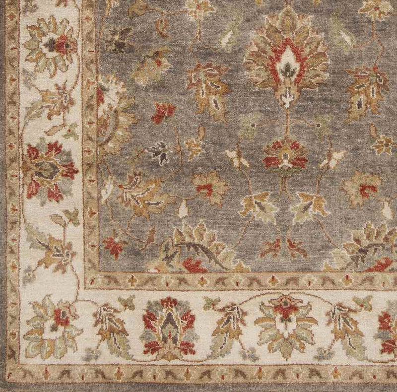 Dougherty Traditional Gray/Brown Area Rug