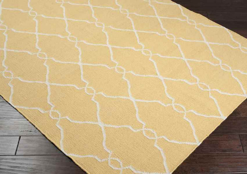 Hendon Modern Yellow Area Rug