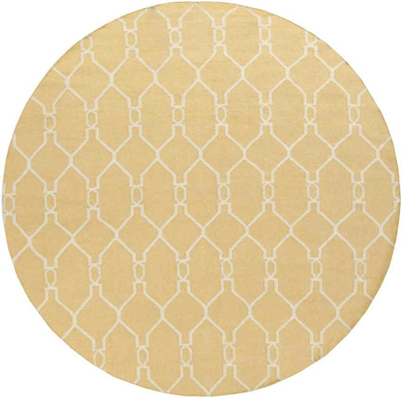 Hendon Modern Yellow Area Rug