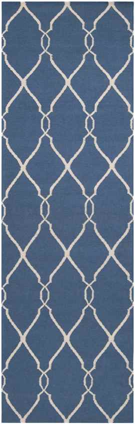 Hendon Modern Blue/Ivory Area Rug