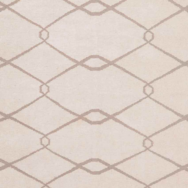 Dunsmuir Modern Ivory/Taupe Area Rug