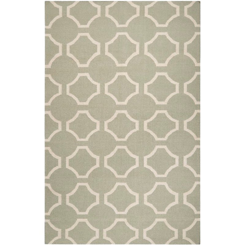 Dunwoody Modern Dark Green Area Rug