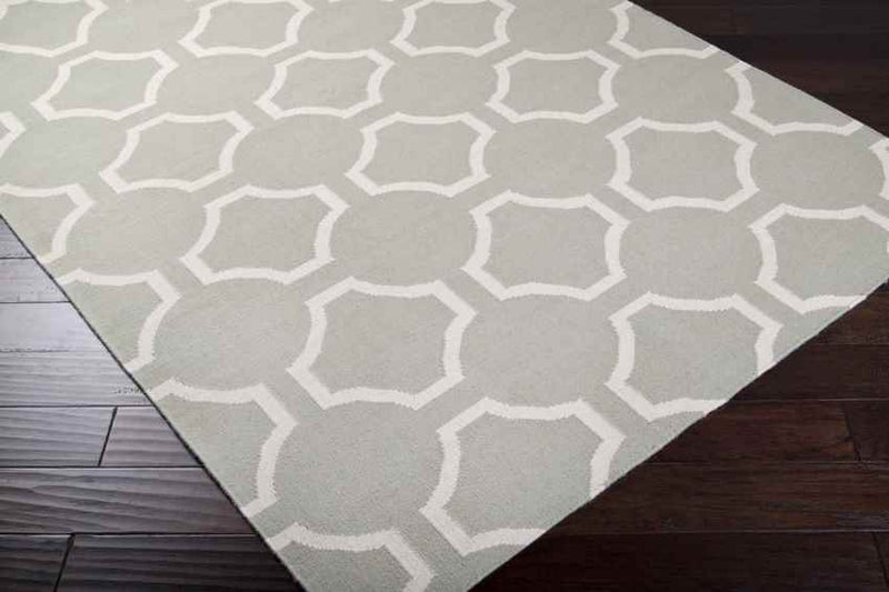 Dunwoody Modern Dark Green Area Rug