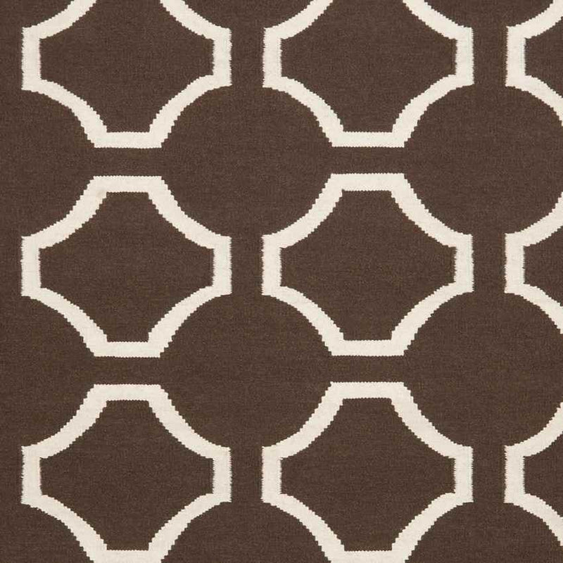 Dunwoody Modern Chocolate Area Rug