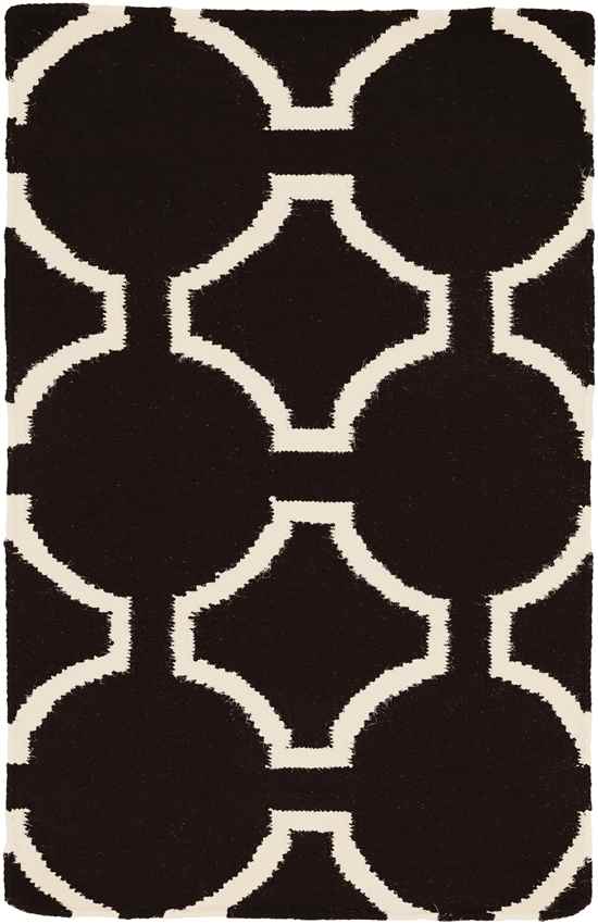 Dunwoody Modern Black Area Rug