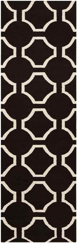 Dunwoody Modern Black Area Rug