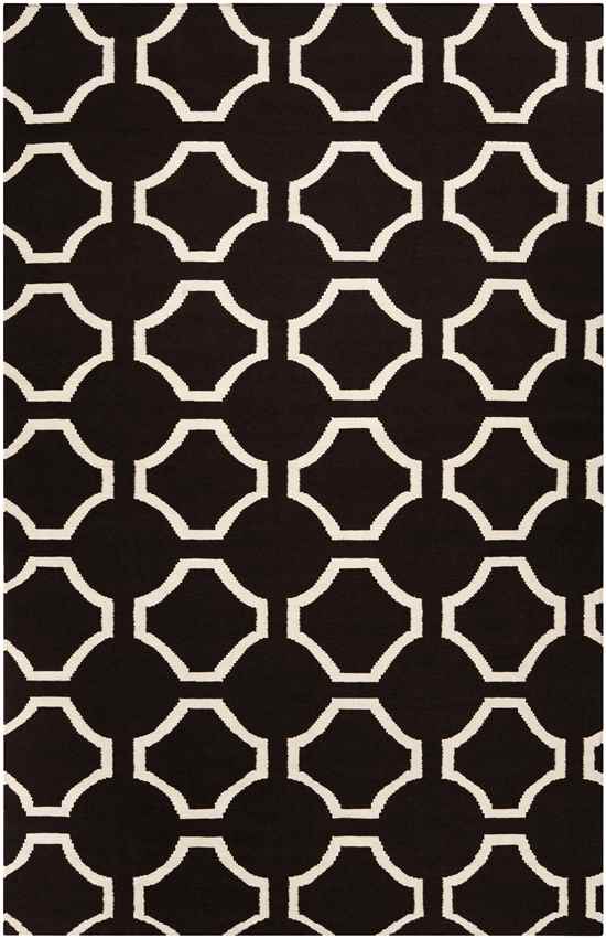 Dunwoody Modern Black Area Rug