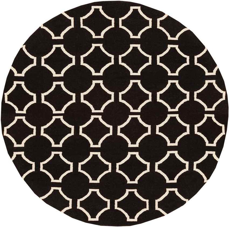 Dunwoody Modern Black Area Rug