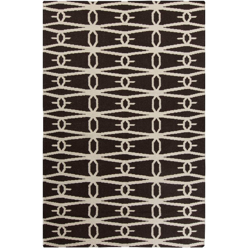 Durango Modern Black/Beige Area Rug